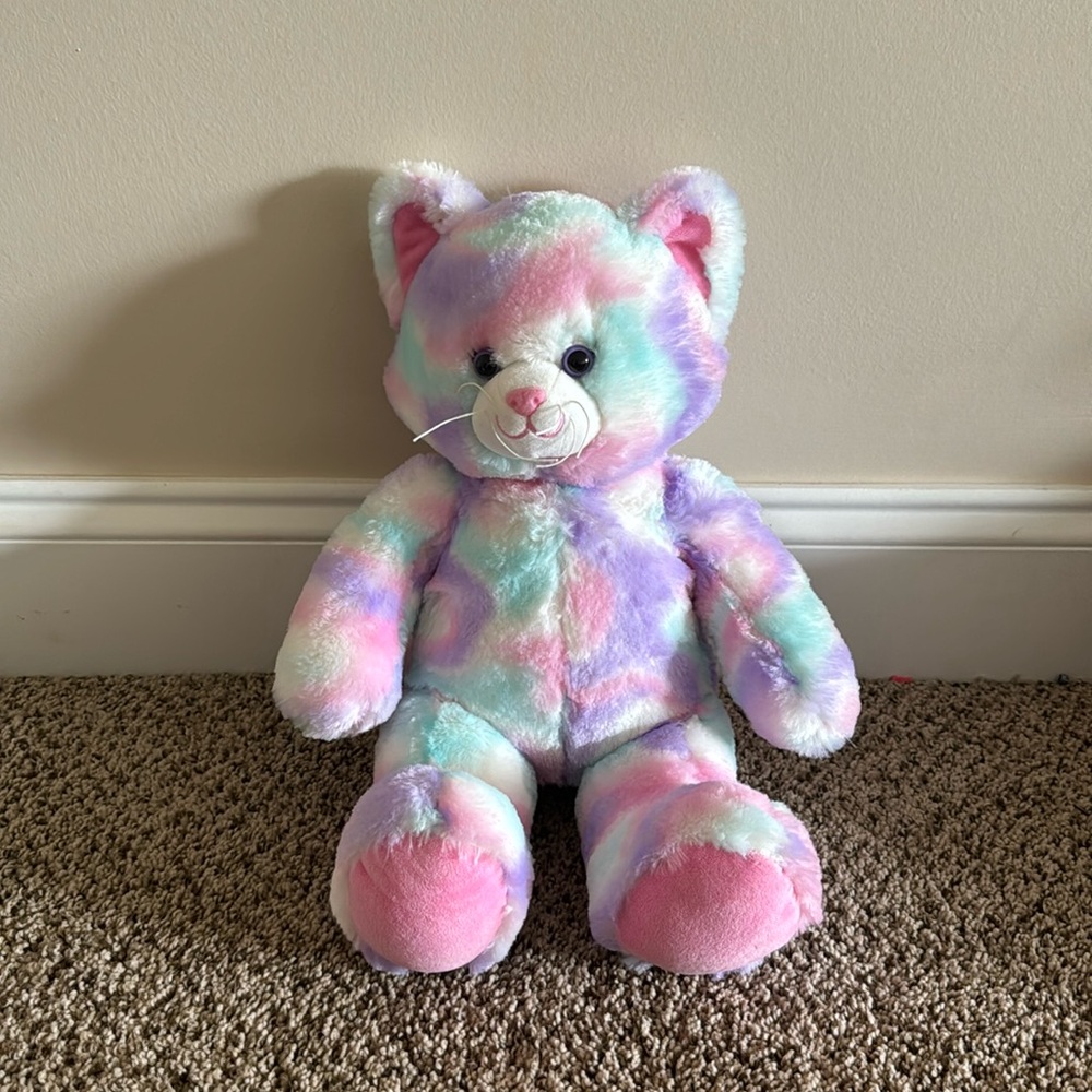 Build A Bear- Rainbow Cat